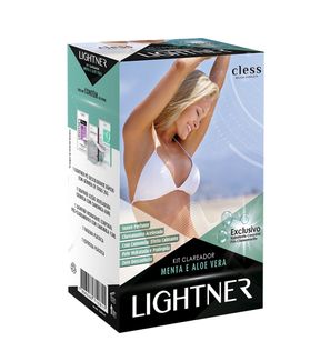 Lightner Kit Descolorante para pelos Menta e Aloe Vera