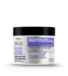 Salon Opus Máscara de Tratamento  Blond Expert Violet 400g
