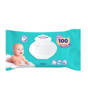 Baby Poppy Toalhas Umedecidas Sensitive 100 unidades