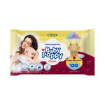 Baby-Poppy-Toalhas-Umedecidas-Classic-120-unidades