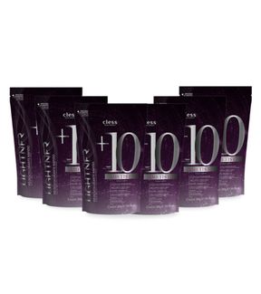 Kit Pó Descolorante Lightner Ametista 300g 6pcs