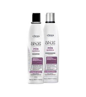 Kit Salon Opus Pós Química 2pc (Sh 350ml + Cond 350ml)