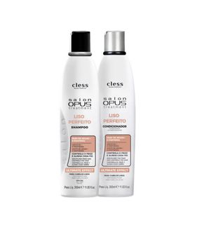 Kit Salon Opus Liso Perfeito 2pc (Sh 350ml + Cond 350ml)