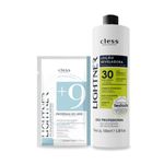 Kit-Lightner-2pc--Agua-Oxigenada-30vol-100ml---Po-Descolorante-50g-