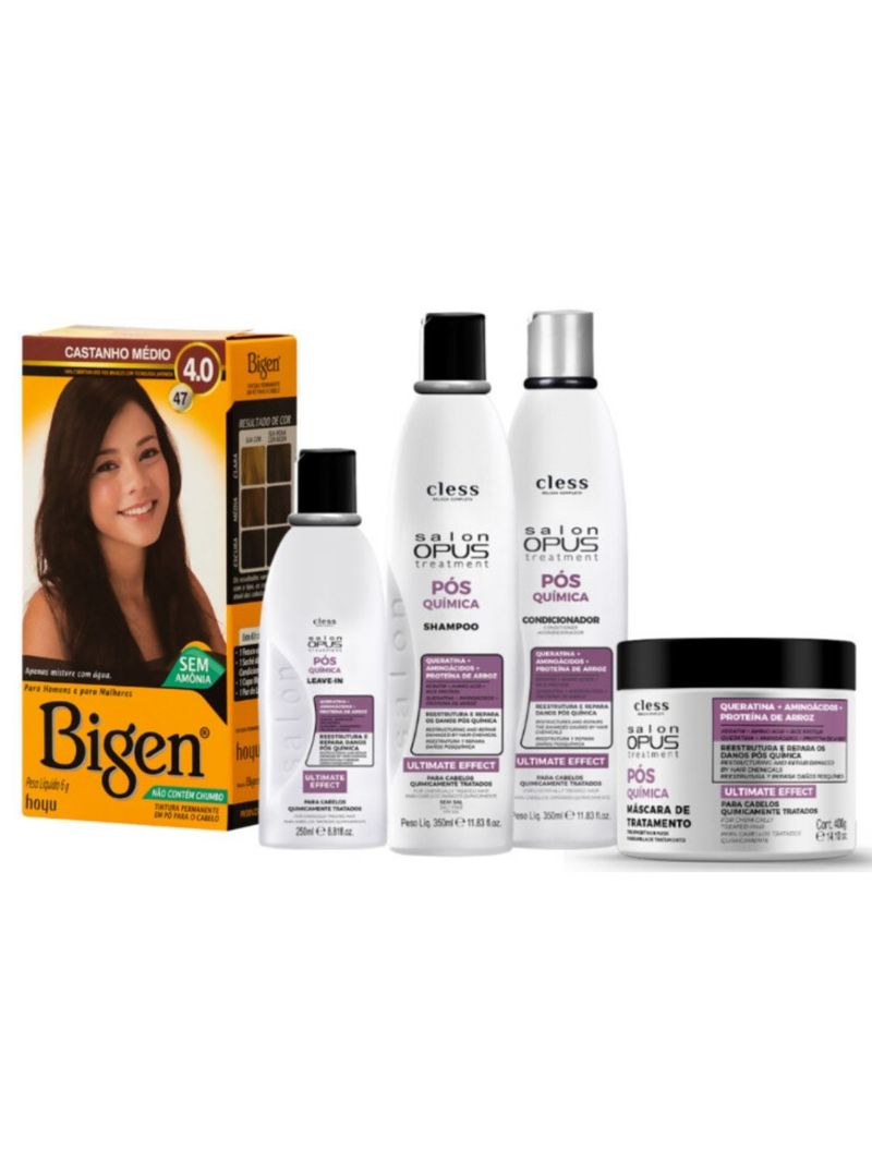 Kit-Bigen-5pc--Tintura-Castanho-Medio---Sh---Cond---L-in---Masc-