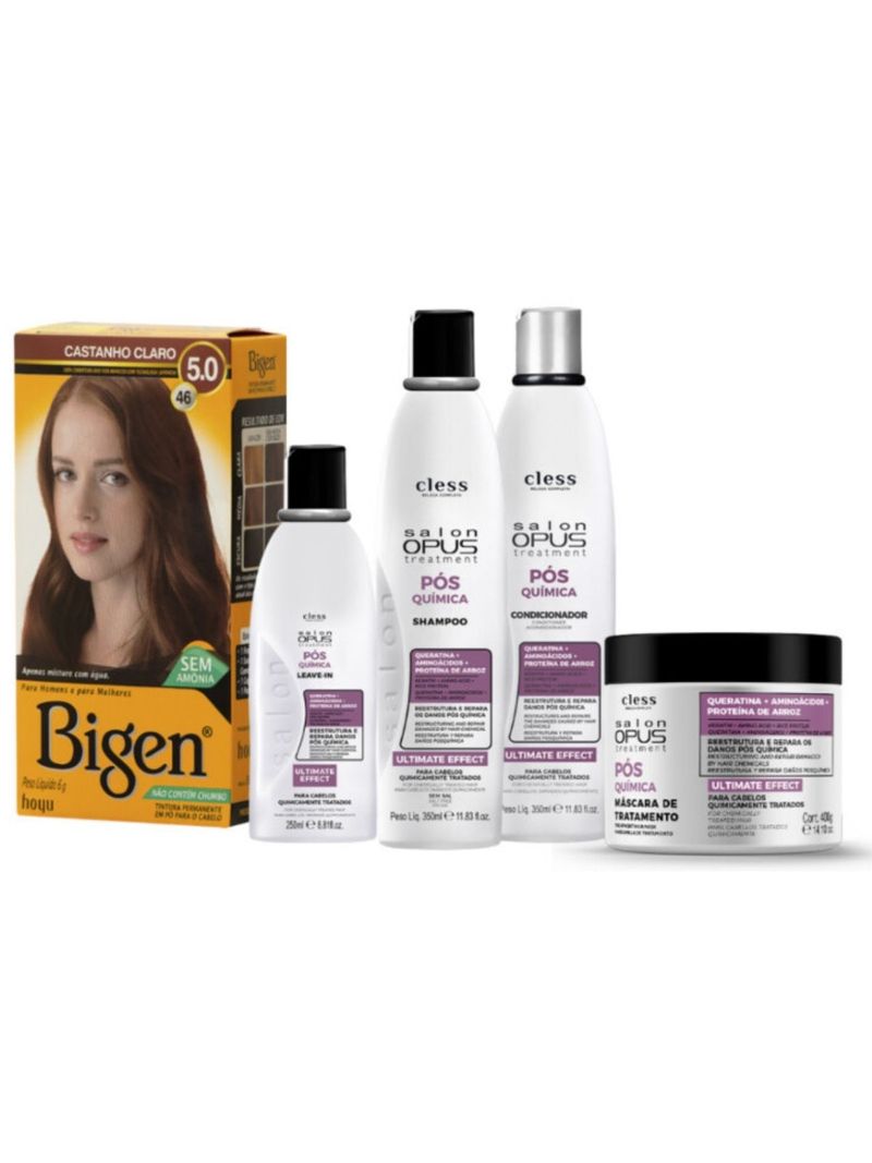 Kit-Bigen-5pc--Tintura-Castanho-Claro---Sh---Cond---L-in---Masc-
