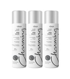 Kit Hair Spray Charming Normal Fixa Solto 150ml 3 unidades