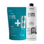 Kit-Profissional-Care-Liss--Agua-Ox-30vol-850ml---Po-Desc-300g-