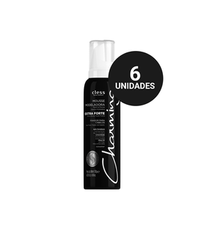 Kit Profissional Charming Mousse Modeladora Extra Forte (6x140ml)