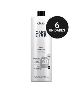 Kit Profissional Água Oxigenada Care Liss 20 volumes (6x850ml)