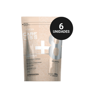 Kit Profissional Pó Descolorante Care Liss Camomila (6x300gr)