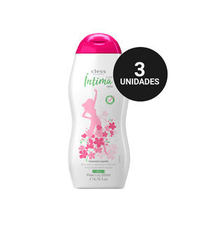 Kit Sabonete Íntimo Líquido 200ml Toilet ìntima 3und