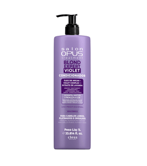 Condicionador Profissional  Blond Violet Salon Opus 1 Litro
