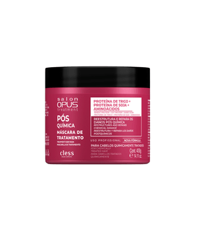 Mascara para tratamento pós química Salon Opus 400g