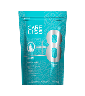 po Descolorante capilar Argan 8 tons Care Liss 300g