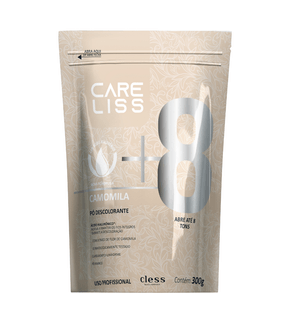 po Descolorante capilar camomila 8 tons Care Liss 300g