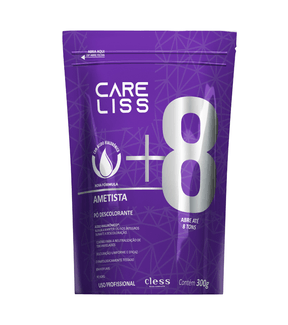 po Descolorante capilar ametista 8 tons Care liss 300g