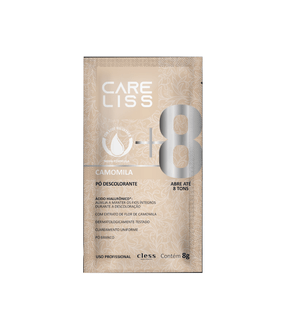 po descolorante Camomila 8 tons Care Liss 8g