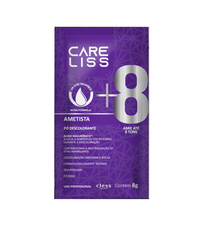 po descolorante Ametista 8 tons Care Liss 8g