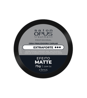 Cera Modeladora Fixação Extra Forte Matte Salon Opus 75g