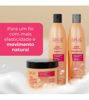 Máscara de Tratamento  Liso Perfeito Salon Opus 400g