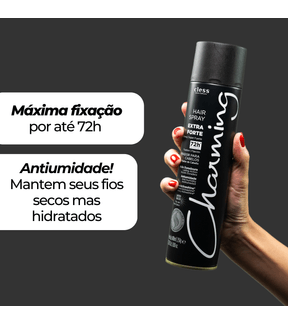 Kit Charming Extra Forte 2pc (Spray 400ml + Mousse 140ml)