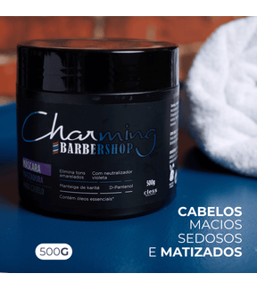 Mascara Matizadora Masculina Charming Barbershop  500g