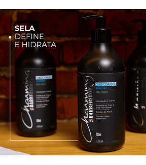 Kit Limpeza e Hidratação Diária Charming Barbershop