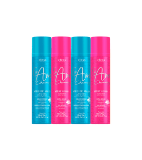 Kit Duplo Spray Argan + Spray Gloss