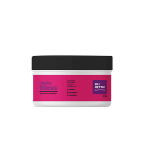 Mascara de Tratamento Efeito Gloss Eu Amo Charming 250g