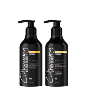 Kit Limpeza e Hidratação para Barba Charming Barbershop