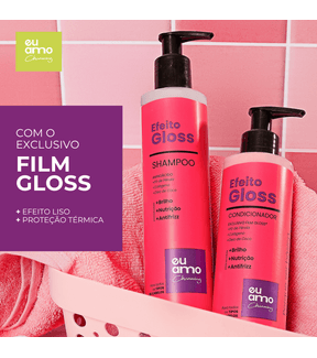 Condicionador Efeito Gloss Brilho Intenso Eu Amo Charming 200ML